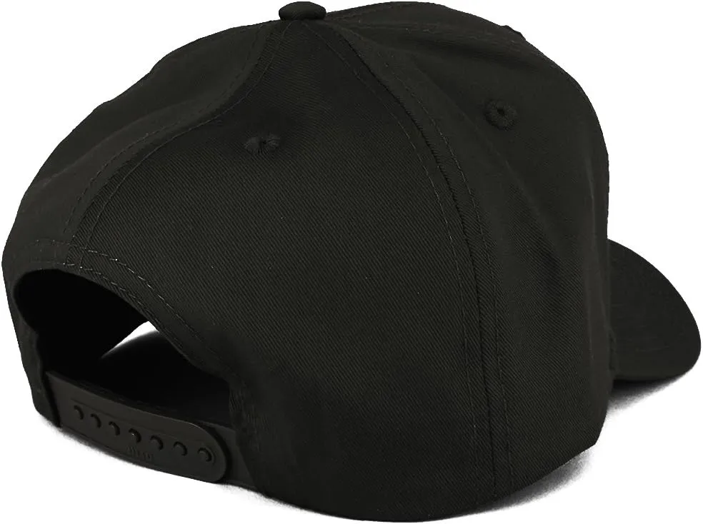 XXL Oversize High Crown Adjustable Plain Solid Baseball Cap