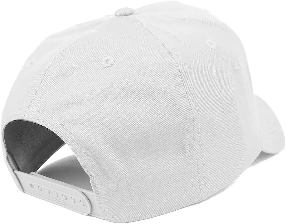 XXL Oversize High Crown Adjustable Plain Solid Baseball Cap